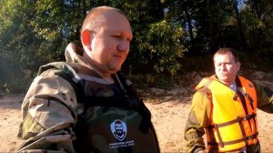 Приключения на реке Луга ; нашли пляж со следами медведя!