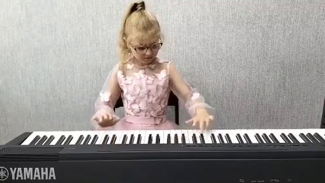 Т. Maximov "Mirror World" Lubkovskaya Olha - 9 yaers/Т. Максимов "Зазеркалье" Лубковская Ольга 9 ле