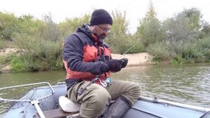 Щука. Осень. Малая река.