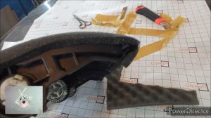 Тепло в Кашкай. Проклейка заслонок