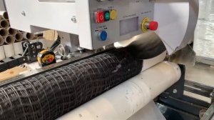 Резка геосетки без перемотки