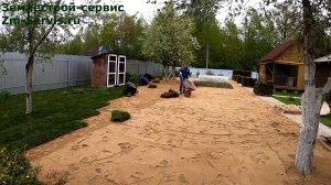 Укладка рулонного газона за один день! г. Чехов.
Компания Землестрой Сервис