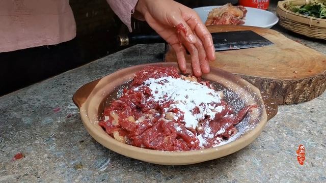 Stir-fried Beef with Pepper Sprouts|Muslim Chinese Food | BEST Chinese halal food recipes【花椒芽炒牛肉】