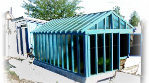 Супер теплица в лютых сибирских условиях