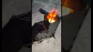 Походная печь "РАКЕТА" (Разборная, толщина 3 мм)