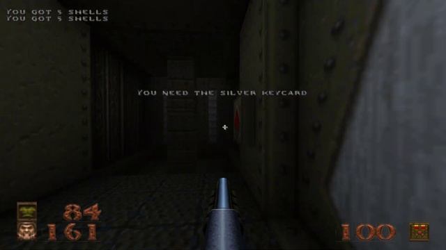Quake - Dimension of the Past e1m1 (Nightmare/Blind) смотреть онлайн