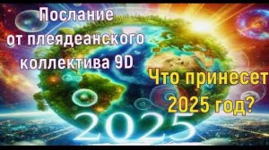 Плеядеанский коллектив 9D: Вступаем в Новый цикл | Что принесёт 2025 год?