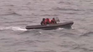 РИБ СИМА 620. Испытания в открытом море.
