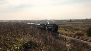 Паровоз П36-0110 с поездом №928 Москва — Переславль