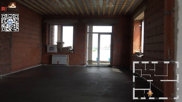 Обзор одноэтажного кирпичного дома Промежуточный блиц обзор каменного дома без электрики, штукатурки смотреть онлайн