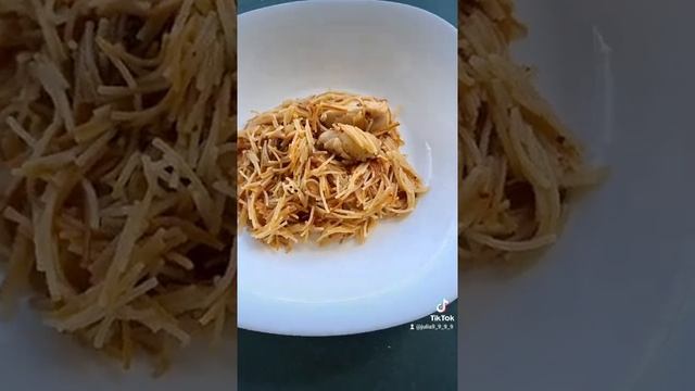 Макароны без варки в сковороде