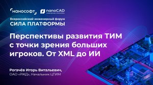 Перспективы развития ТИМ с точки зрения больших игроков. От XML до ИИ