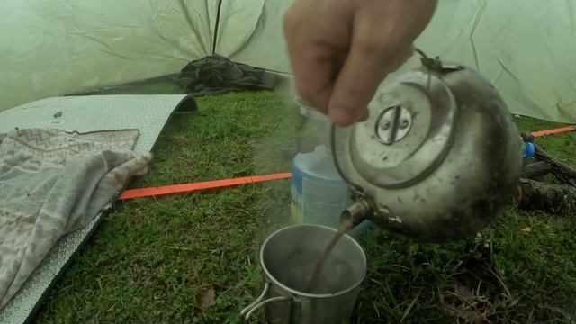 2 Days in the Old Forest in Heavy Rain and Thunder - I Love This Season's Bad Weather, Camp, Storm смотреть онлайн