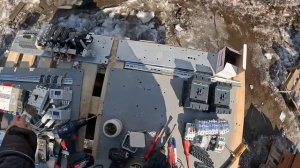 Щит управления монтажным краном RDK 25 (ГДР)