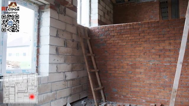 Обзор дома Блиц Сводчатый потолок Одноэтажный каменный дом Тихие Зори Кирпичный дом смотреть онлайн