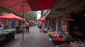 China's Urban Village Walk. Bottom life in the shabby alleys. Jianshan Village, Guiyang City