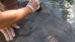Мастер-Класс_ камень из бетона покраска