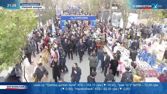 Навоий вилоятида миллий таомлар фестиваали