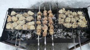 Соль в мангал лайфхак.