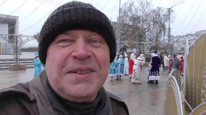 Сегодня был Парад Дедов Морозов и Снегурочек в городе Орле, город Орёл. Геннадий Горин