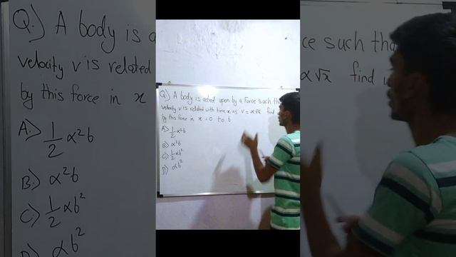 Work Energy Theorem Conceptual Numerical Part 4 Question only #conservative #force #physics