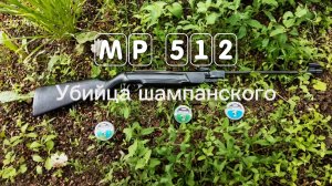 МОЩНАЯ МР 512 против бутылки ШАМПАНСКОГО