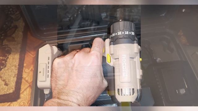 Аккумуляторная дрель-шуруповерт Nocord NCD-20.2.20.A смотреть онлайн