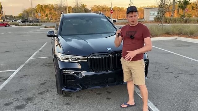 Осмотр Жирной BMW X7 2020 в М - Пакете ! Готова к Продаже и Отправке из США ! Флорида 56