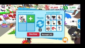 Trading Neon Cow W/F/L, Adopt Me (Roblox)