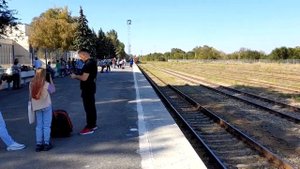 ТЭП70БС-171прибывает с поездом 465 Астрахань-Имеретинский Курорт на ст.Волгодонскся.