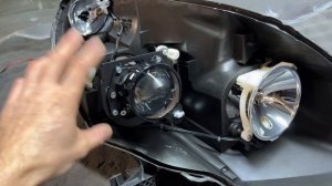 Opel Zafira B - тюнинг фар, установка линз, диодные Phantom