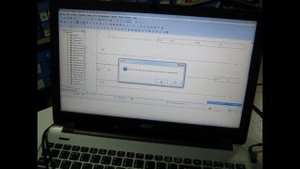 Сенсорная панель и контроллер DVP-14SS2 для проверки энкодеров.