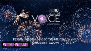 Караоке-клуб Voice - С Новым 2025 Годом (Режим работы в новогодние праздники)