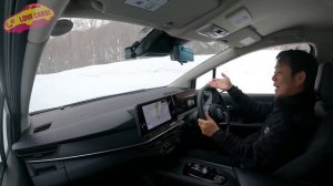 雪道で最強といえる走りやすさ発揮！　日産ノート クロスオーバー を ラブカーズTV 河口まなぶ が雪上で徹底的に試乗する！