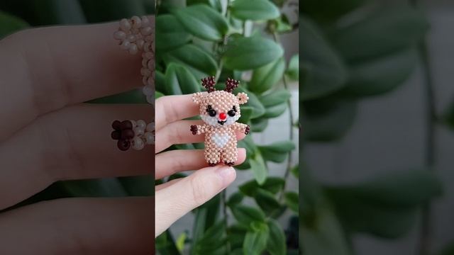 МК уже на канале #амигуруми #бисероплетение #олень