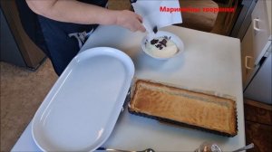 Шоколадный тарт с черникой. Маринкины творинки. Всем МИРА и Добра!