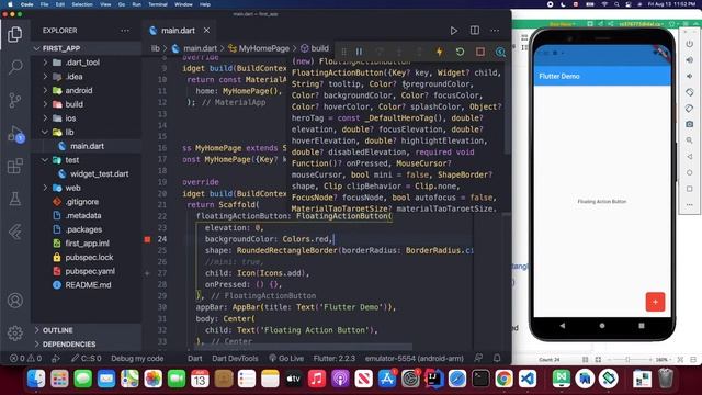 Flutter Tutorial for Beginners #19 FloatingActionButton