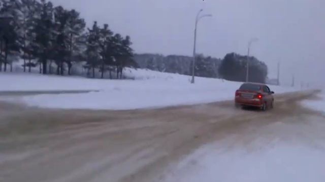 Первый снегодрифт:) смотреть онлайн