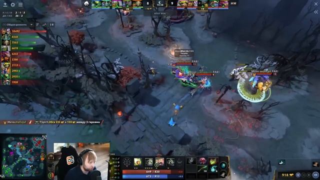 СМОГУТ ЛИ ONE MOVE УДИВИТЬ ЛИДЕРОВ DPC СЕЗОНА? НС СМОТРИТ Team Spirit vs One Move СНГ DPC DOTA 2