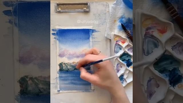 Water colour by katya strog