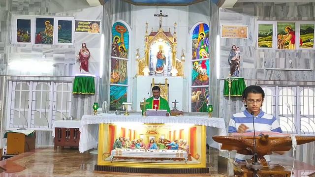 OUR LADY OF PURIFICATION CHURCH / URAN / 12th SUNDAY IN ORDINARY TIME смотреть онлайн