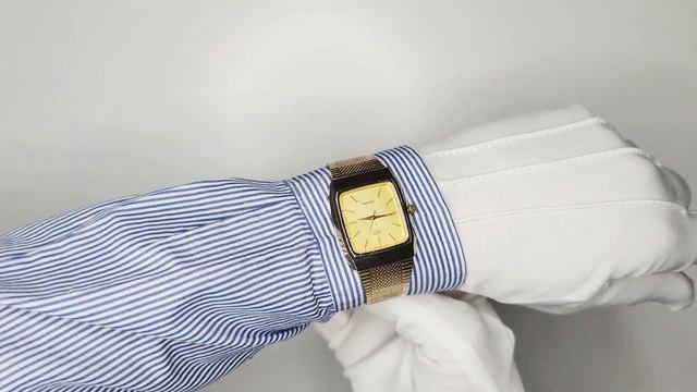 Обзор оригинальных винтажных наручных японских кварцевых часов Citizen модель 4-798147 TA  Exceed.