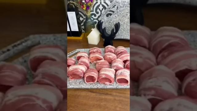 М"ясні Медальйони з салом🥓  Кулінарний Канал 👩🍳Кулінарич❤👀 для Справжніх Гурманів! 🍲🎥
