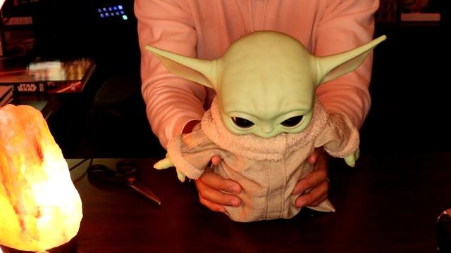 Unboxing The Child BABY YODA toy by Mattel  The Mandalorian