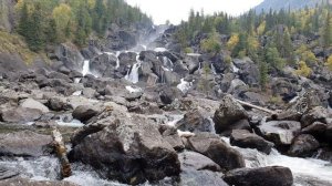 Учар. Большой Чульчинский водопад  — каскадный водопад на реке Чульча на востоке Алтая.