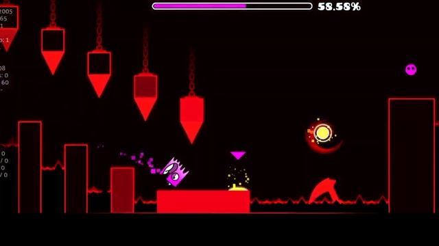 Geometry Dash World прохождение пятого уровня