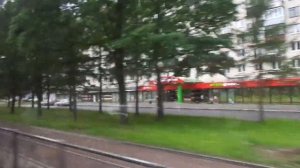 В конце засветился ЛиАЗ-6212. Автобус Петербурга 9-446: Volgabus-6271.05 б.2127 по №123 (07.06.19)