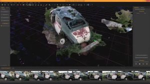 Фотограмметрия автомобиля с помощью 3DF Zephyr