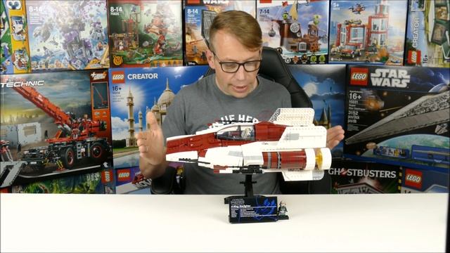 LEGO Star Wars 75275 UCS A-Wing Starfighter смотреть онлайн