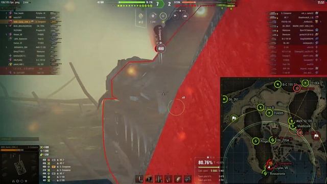 бой на танке -- S Congueror --  5980 урона 